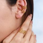 Stainless ear clips without ear holes