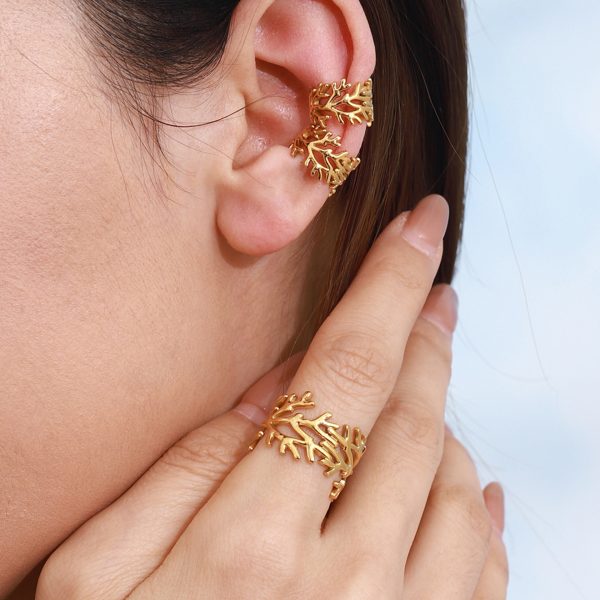 Stainless ear clips without ear holes
