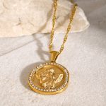 Angel Water Diamond Pendant Necklace