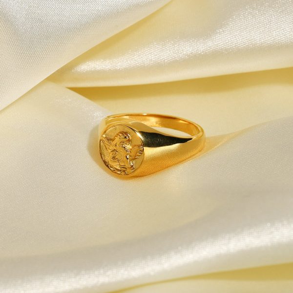 Exquisite round angel ring defense