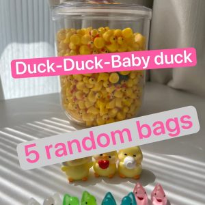 5 RANDON BAGS OF DUCK-DUCK-BABY DUCK JEWELRY BLIND BAGS
