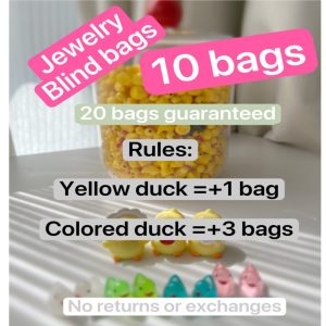 10 Bags of DUCK-DUCK- DUCK JEWELRY BLIND BAGS